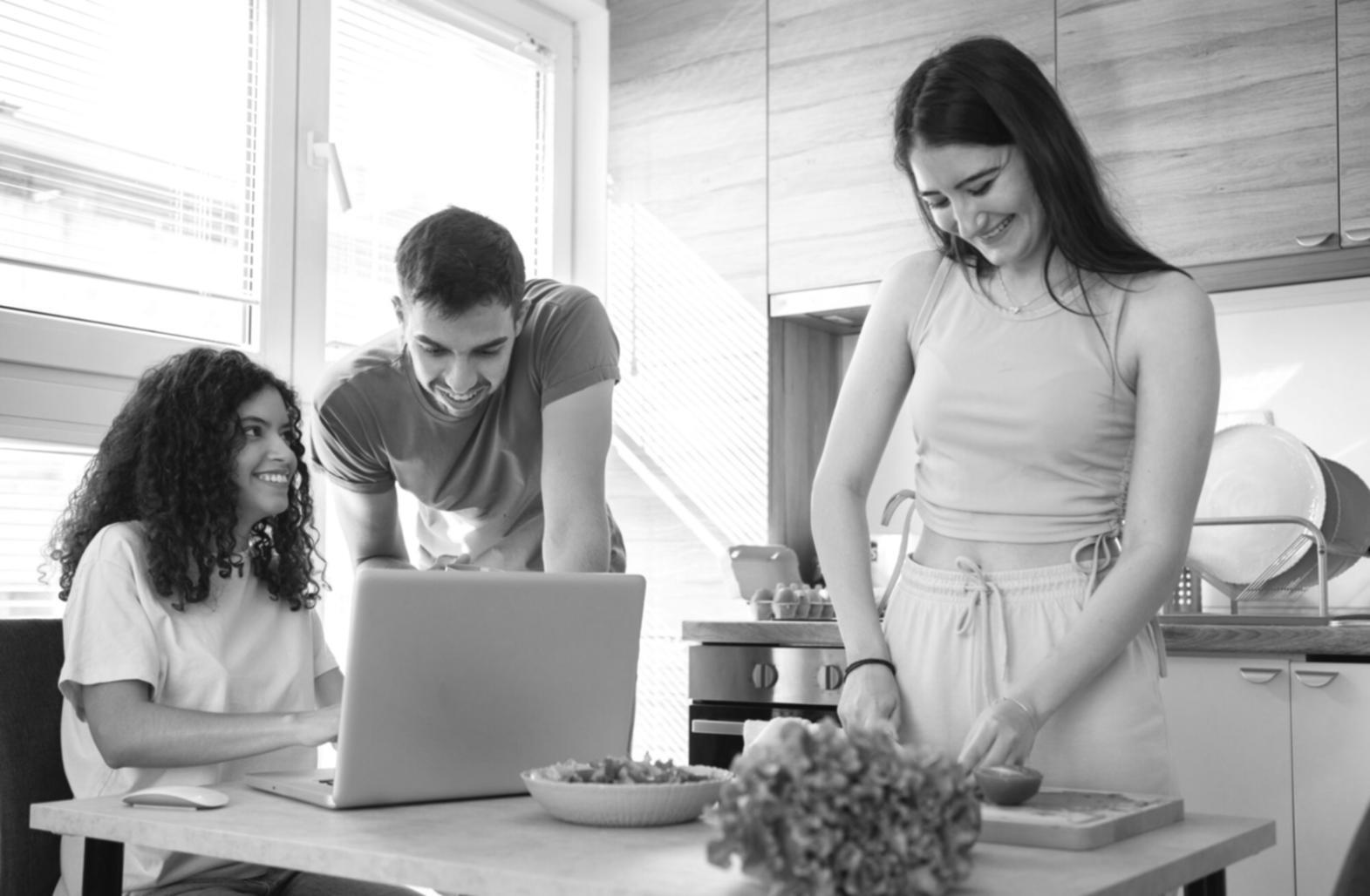 Complex financial charts and analysis on desk